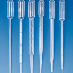 100pcs Pasteur Pipette Graduated Pipetting For Lab Experiment Transfer Pipettes