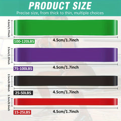 Fitness Resistance Band Yoga Pull Up Assistance Bands For Legs Training