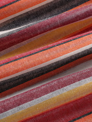 Retro Striped Skirt Casual Summer & Spring Women's Clothing