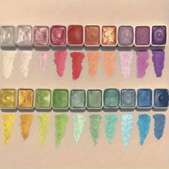 60 Watercolor Colors Set with Brush Art Supplies Travel Watercolor