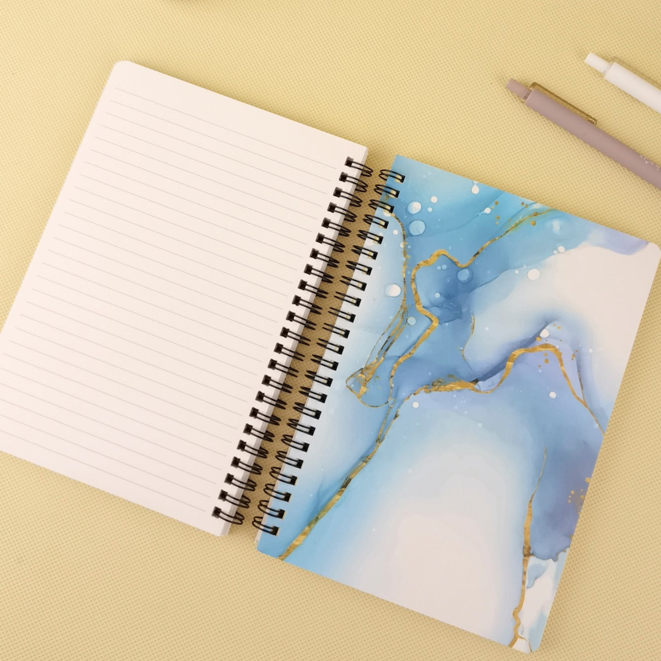Marble Rollover Notebook 80 Sheets