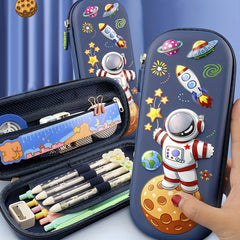 3D Cartoon Pencil Bag Ins Style School Supplies Storage