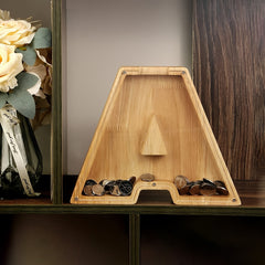 Wooden Letter AAA Money Banks