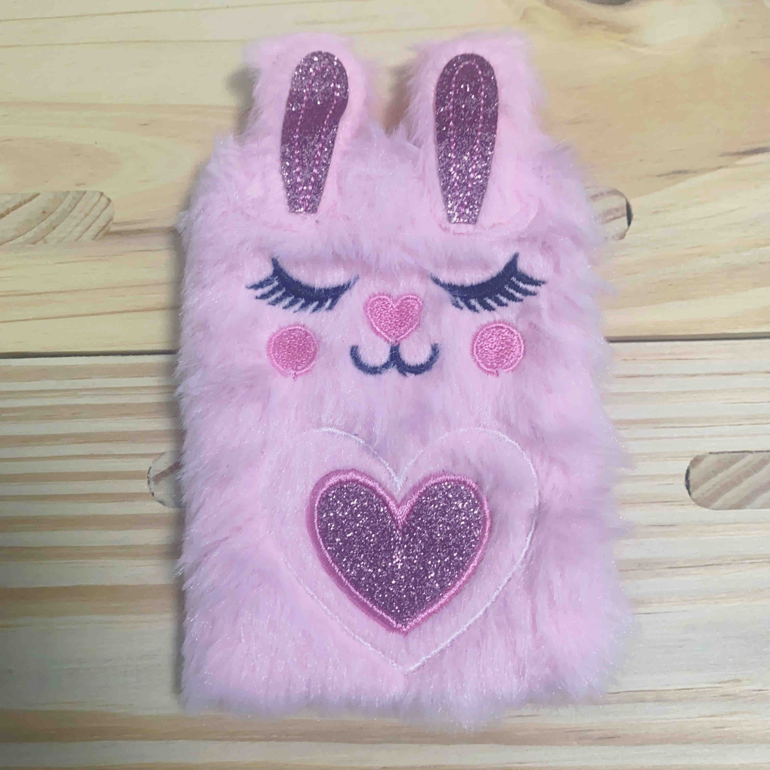 Cartoon Bunny Plush Notebook