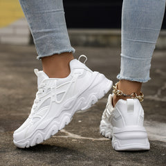 Women's Heighten Chunky Sneakers Casual Versatile Lightweight Running Shoes