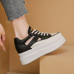 Breathable Walking Shoes Summer Casual Sneaker Hidden Heel