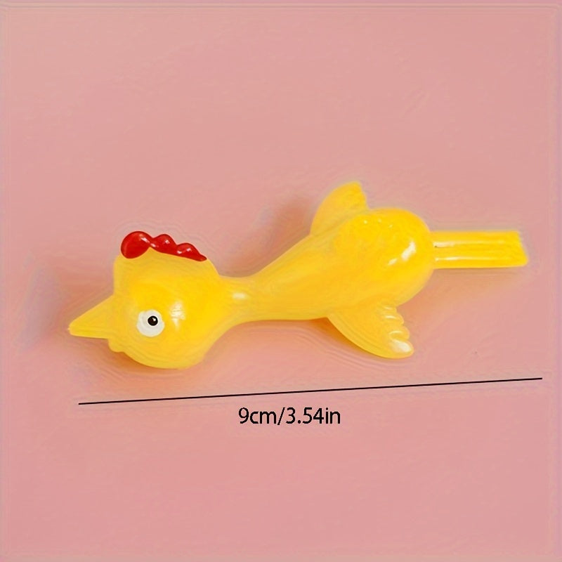 10pcs Ejection Turkey Trick Fun Toy Creative Chicken Toy
