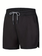 Men's Active Shorts with Pockets - Quick Dry & Breathable - Summer Workout Gear