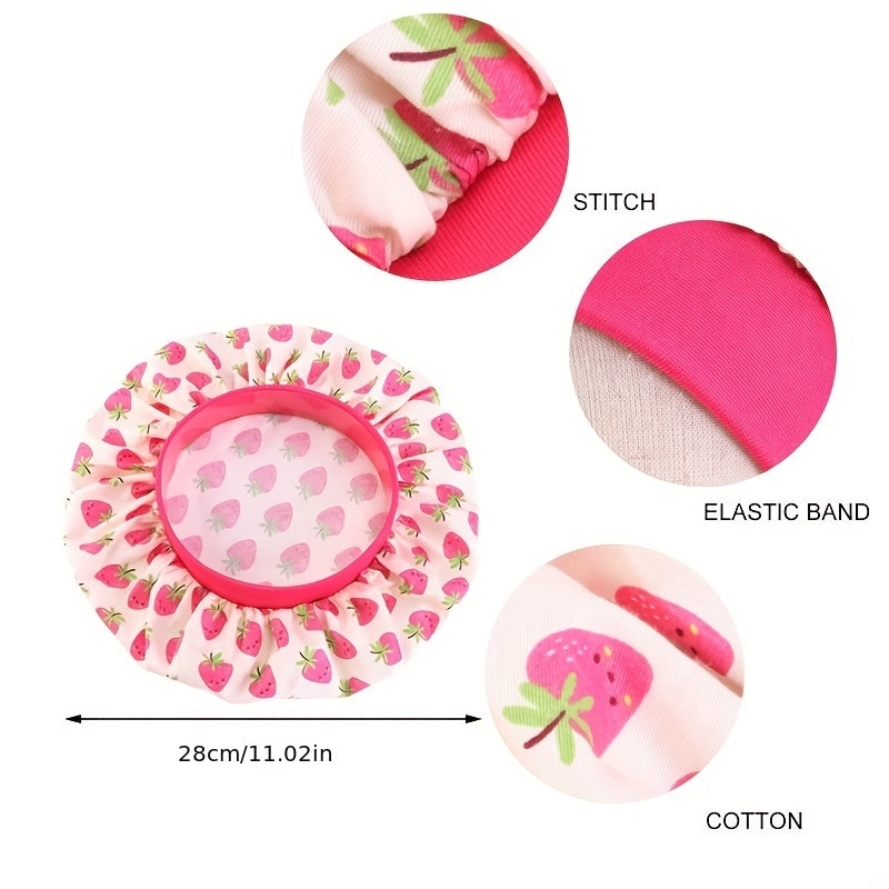 Kids Satin Bonnet Breathable Sleeping Cap Elastic Wide Band