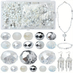 Glass Beads Accessories Set for Jewelry Making