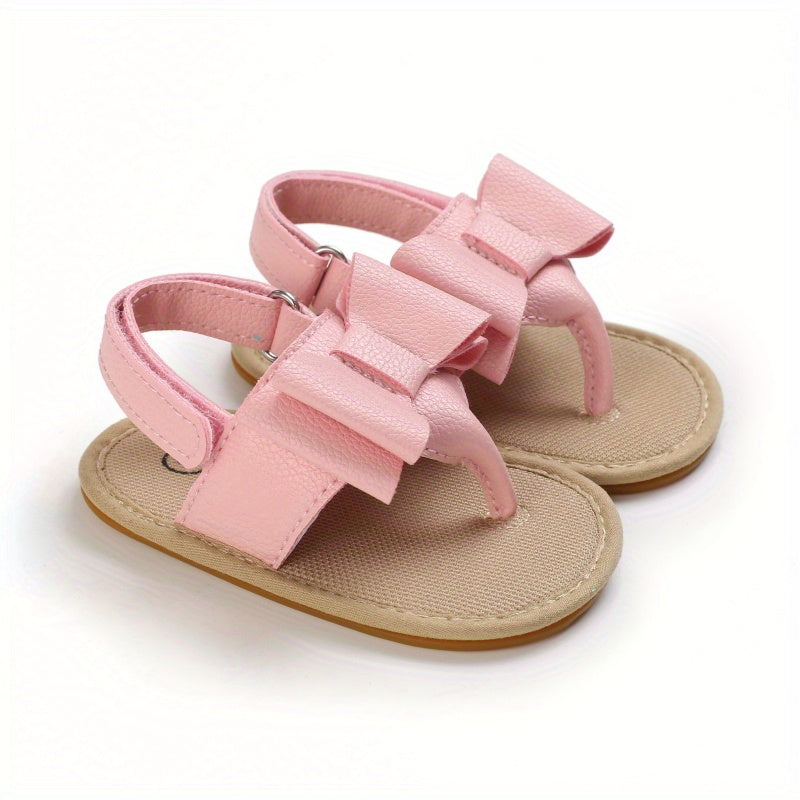 Baby Girls Sandals Lightweight Non Slip Comfy Crib Shoes For Toddlers Summer