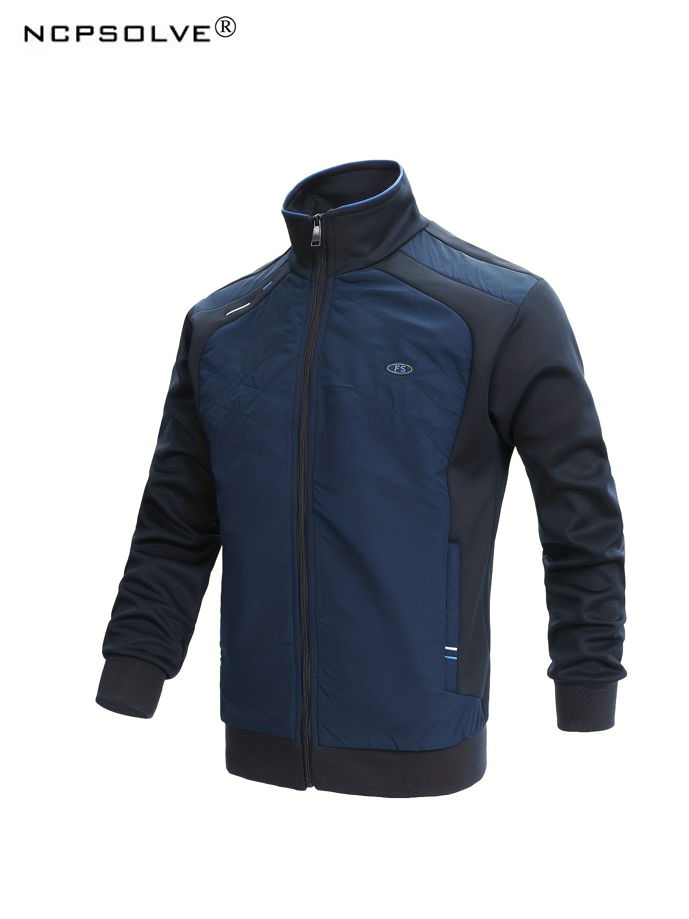 Men's Block Suit & Athletic Pants Set
