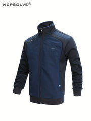 Men's Block Suit & Athletic Pants Set