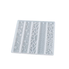 Epoxy Resin Silicone Mold Leaves Cat's Claw Heart Flower Bookmark