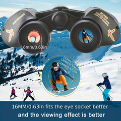 High-Powered HD Portable Binoculars BAK4 Prism Waterproof for Bird Watching