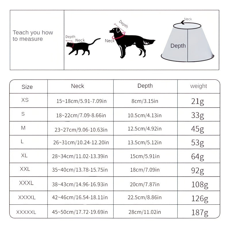 Adjustable Pet Recovery Collars: Post-Surgery Protection for Dogs & Cats