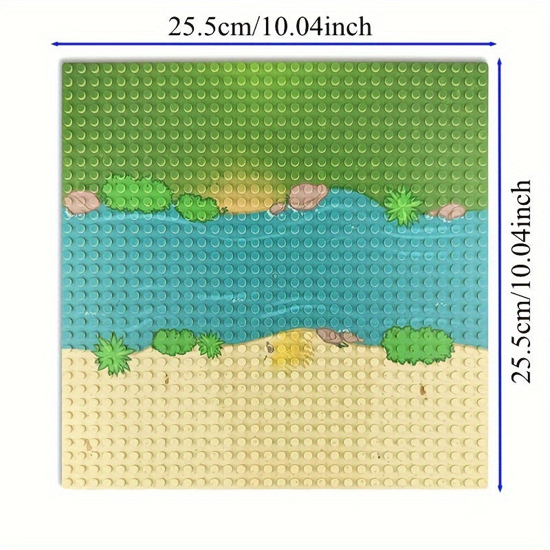 32x32 Baseplate Building Blocks Jungle Forest Ocean Base Board Halloween Gift