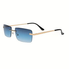 Metal Rimless Men's Sunglasses Casual