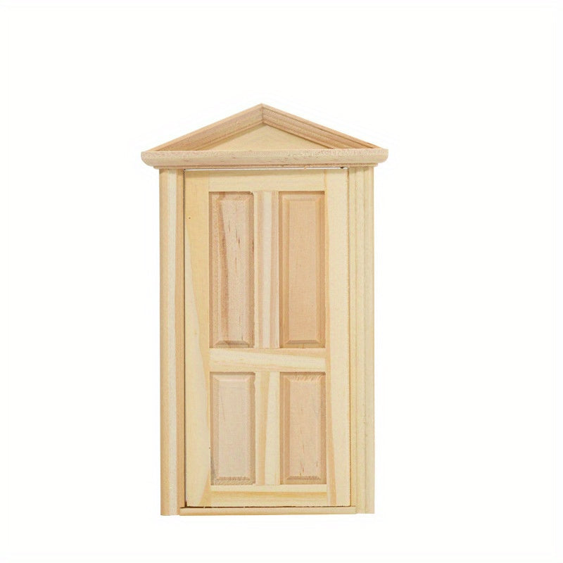1:12 Dollhouse DIY Mini Door & Window Blank Material Gift