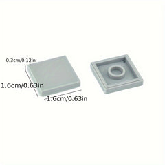 50pcs Building Blocks 2x2 Figure Bricks Ceramic Tile 2x2 Educational Creative