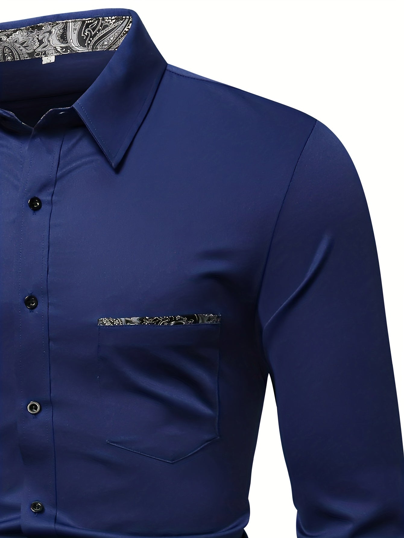 Men's Casual Button Up Shirt Spring Summer