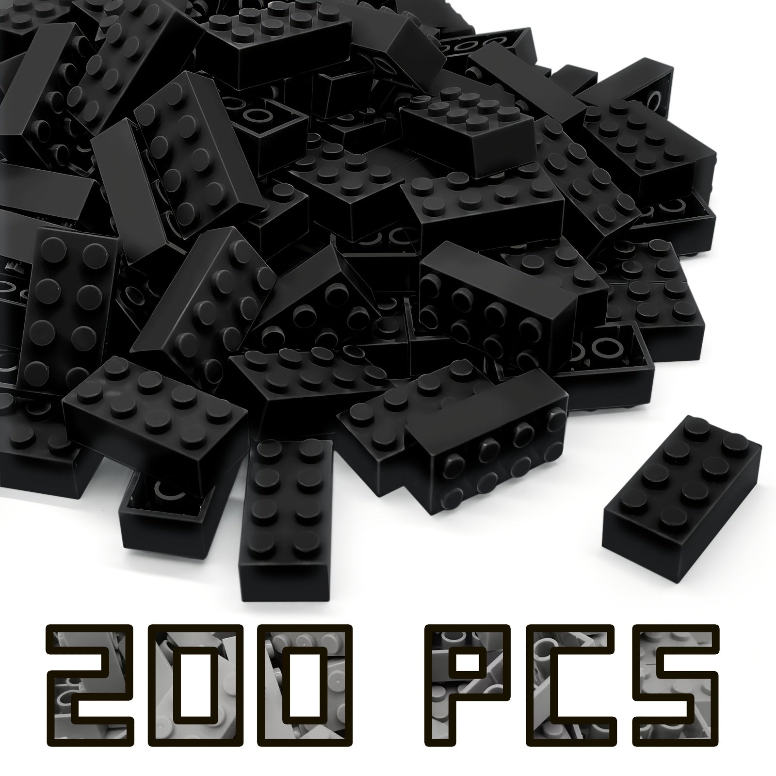 Classic 2X4 Building Blocks Toy Set Compatible with Major Brands