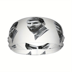 One Piece Messi Sports Uniform with Headband - Yoga Fitness Running Gear