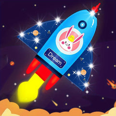 Colorful Rocket Kite for Outdoor Fun