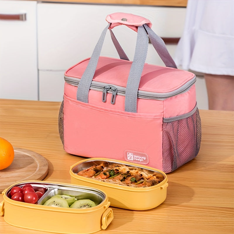 Waterproof Large Capacity Lunch Box Bag for Office School Picnic Beach