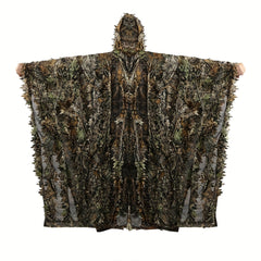 3D Camouflage Cape Cloak Jungle for Outdoor Christmas Halloween Costume