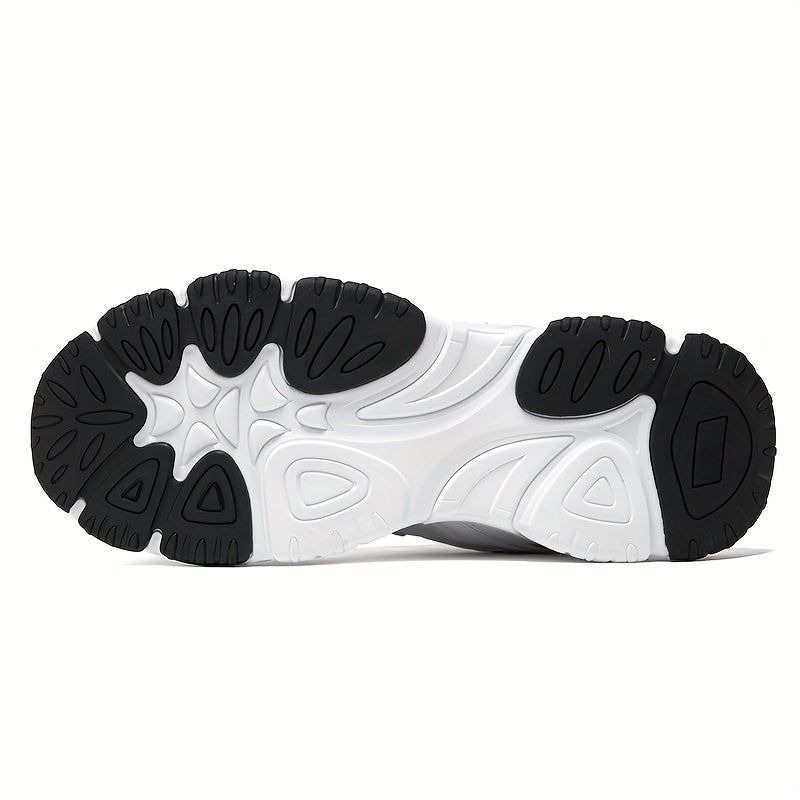 Men's Lace up Chunky Sneakers Dad Shoes Athletic Shoes