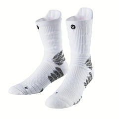 Maple Pattern Basketball Sports Socks
