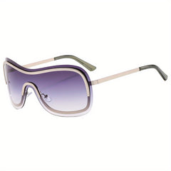 Y2K Sunglasses One-piece Lens