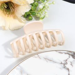 Matte Hair Claw Clips Grip Hair Barrettes Non Slip Tight Retro Vintage Hair