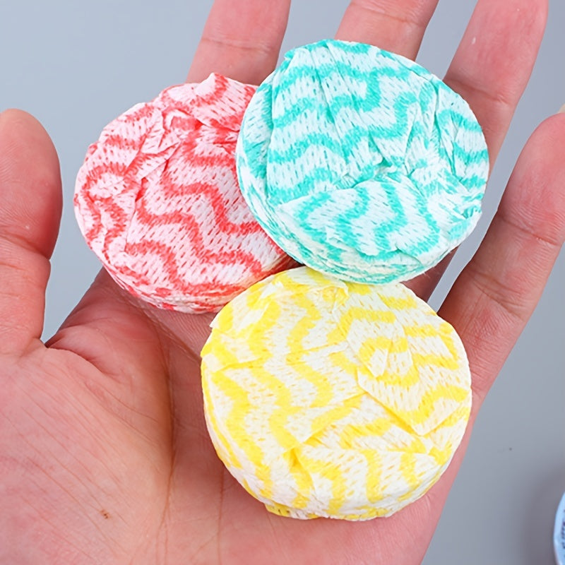 10pcs Portable Compressed Non-woven Towel for Baby Bath