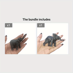 Wildlife Model Elephant African Elephant Male Elephant Toy