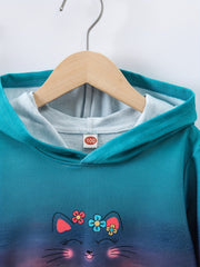 Tie dye Unicorn Girls' Hoodie Sweatshirt