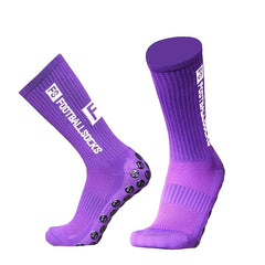 Anti Slip Silicone Football Socks - Secure Suction Grip - Enhance Performance