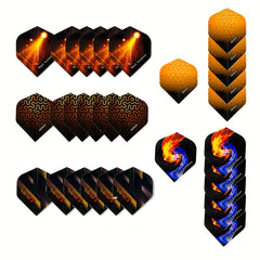 30pc Dart Flight Set for Enhanced Dart Games