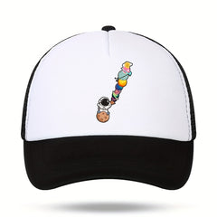 Men's Casual Baseball Cap Outdoor Sports Net Cap Driver Cap Sun Hat