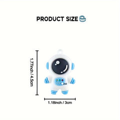 Astronaut Cartoon Pattern Golf Ball Seat Ornament