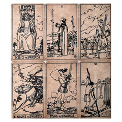 Outdoor Entertainment Tarot Deck & Retro Board Game Set