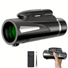 HD Waterproof Monocular BAK4 Prism Bird Watching Hiking Camping