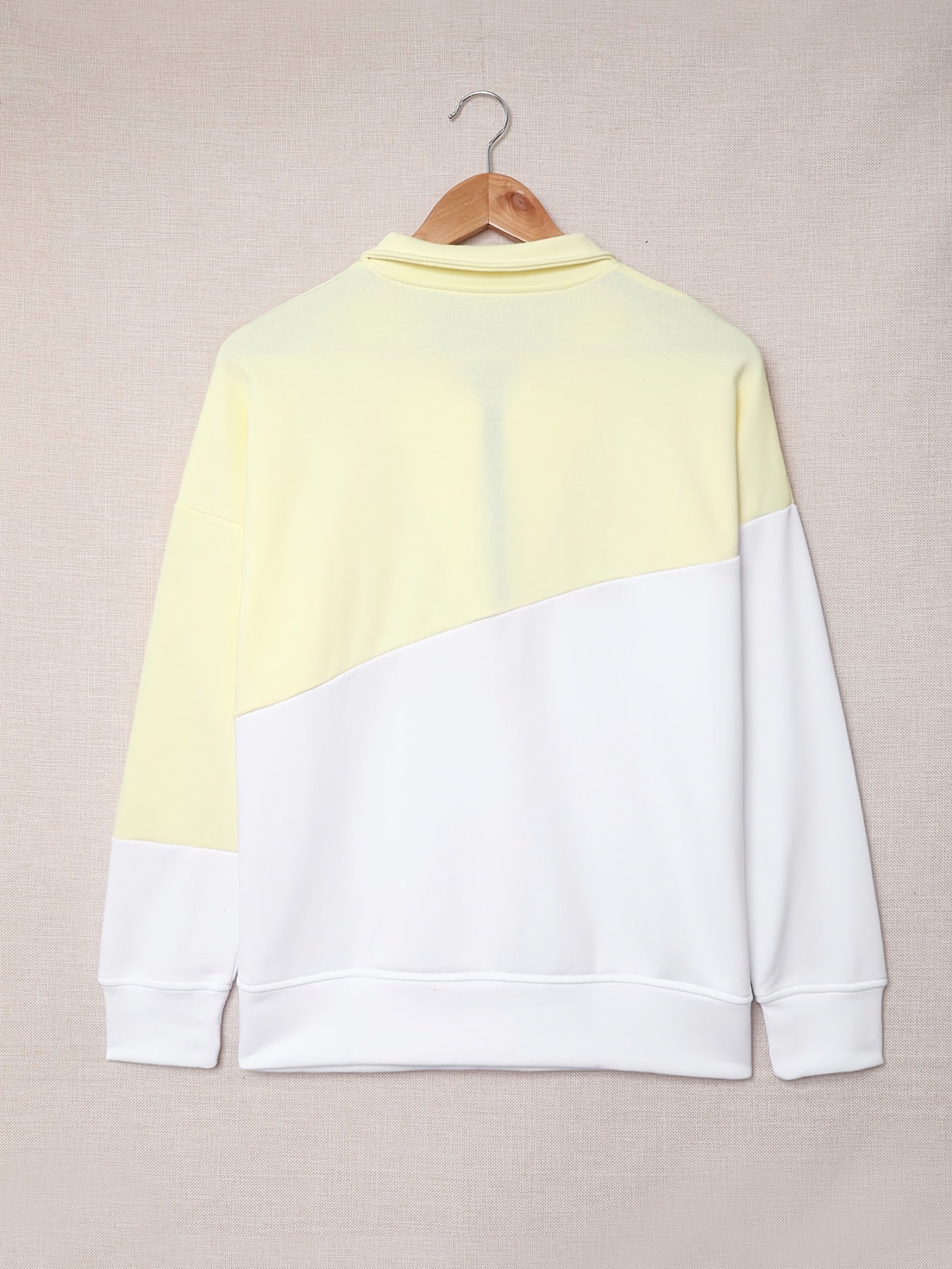 Zipper Sports Sweatshirt Casual Style Pullover Tops