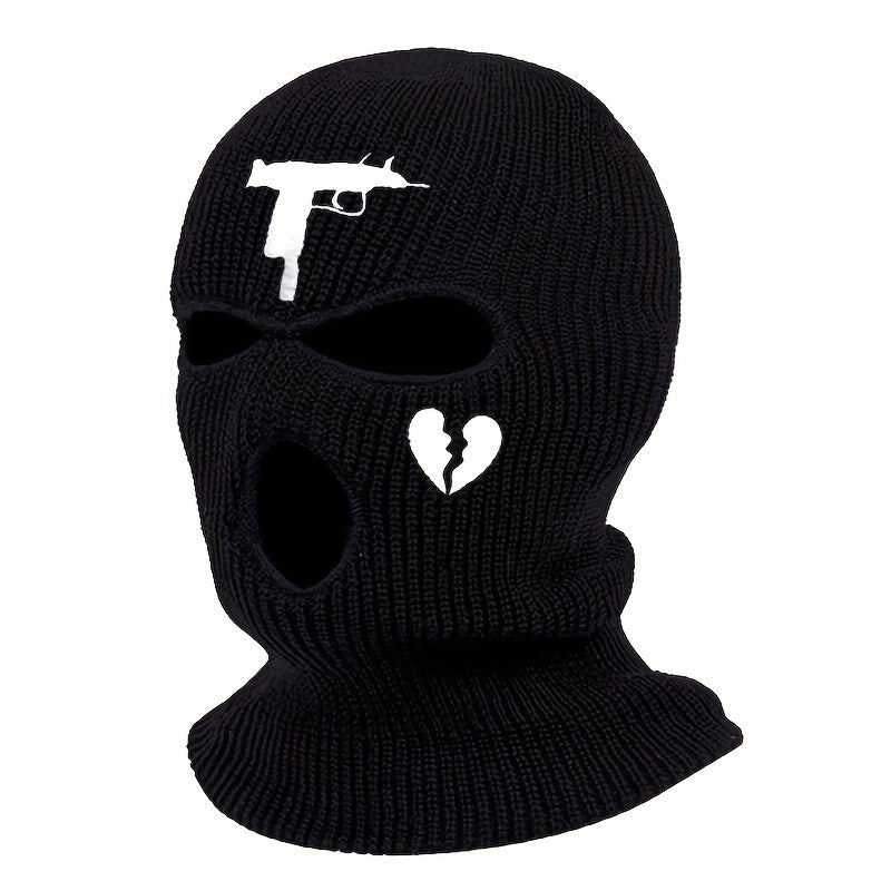 Winter Knitted Beanie Hat Warm Windproof
