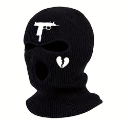 Winter Knitted Beanie Hat Warm Windproof