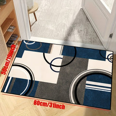 Geometric Non Slip Rug for Living Room Bedroom Nursery Patio Garden
