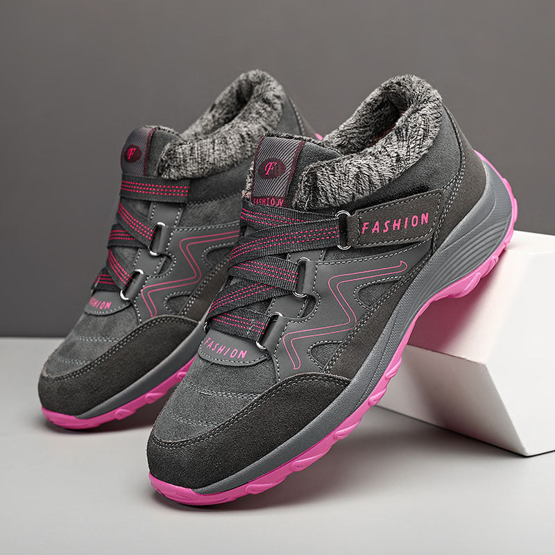 Men's Warm Outdoor Platform Shoes for Winter