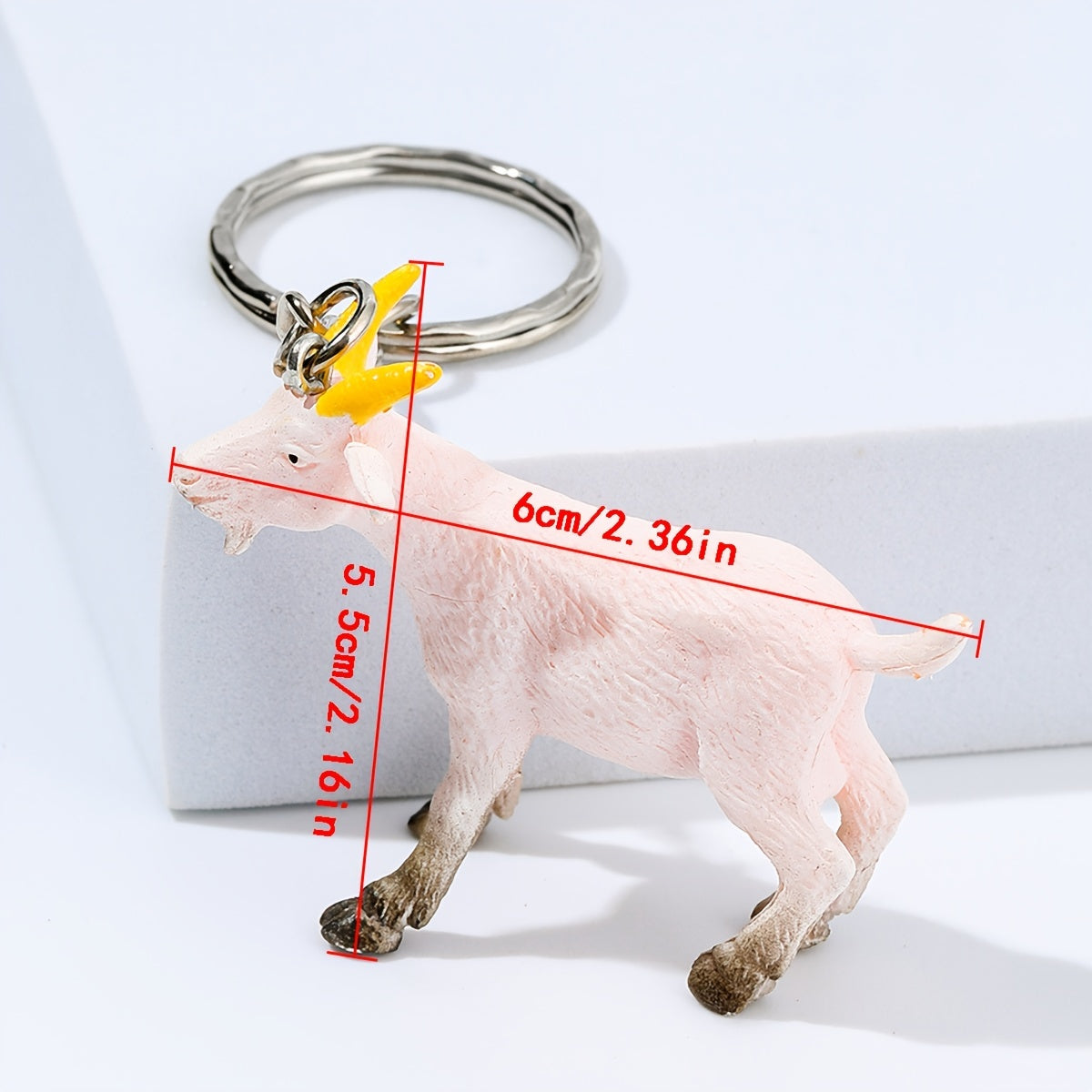 Adorable Farm Animal Keychain Set
