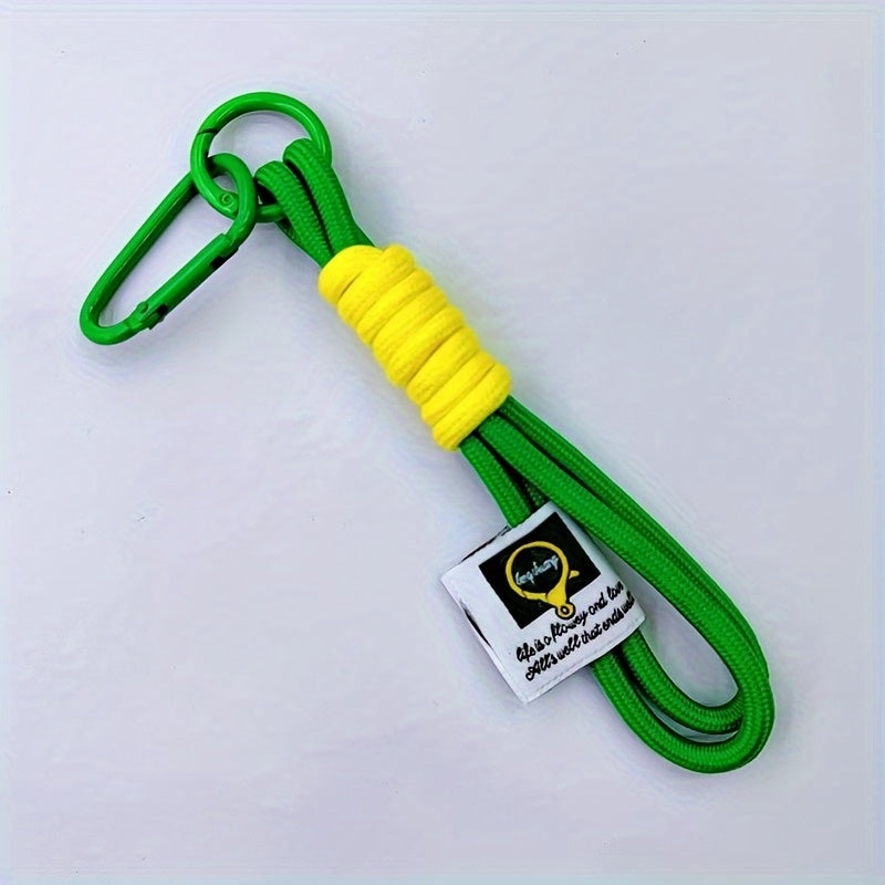 Colorful Rope Keychain for Outdoor Travel